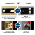 fingerprint lock solid steel office hotel smart safes